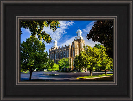 Logan Temple - Through the Trees by Scott Jarvie