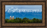 Logan Temple - Wellsville Mountains by Scott Jarvie