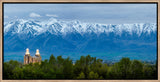 Logan Temple - Wellsville Mountains by Scott Jarvie