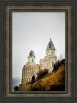 Manti Temple - Behind the Hill by Scott Jarvie