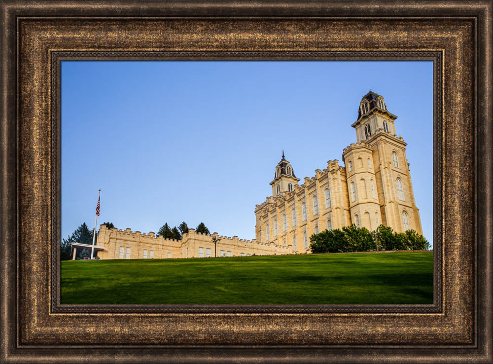 Manti Temple - Summer Day by Scott Jarvie