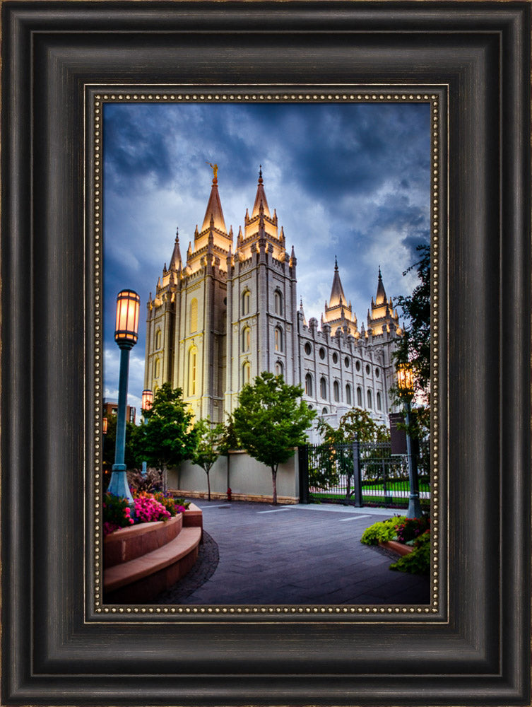 Salt Lake Temple - Evening by Scott Jarvie