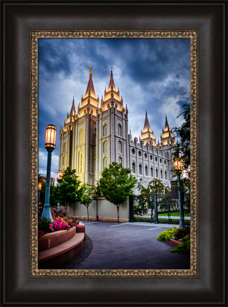 Salt Lake Temple - Evening by Scott Jarvie