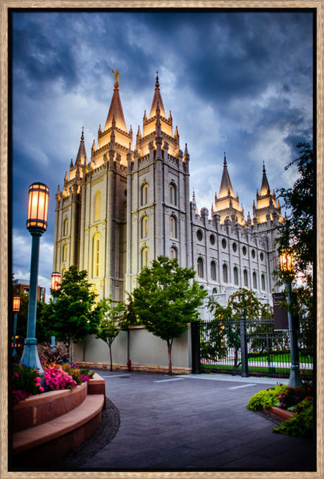 Salt Lake Temple - Evening by Scott Jarvie