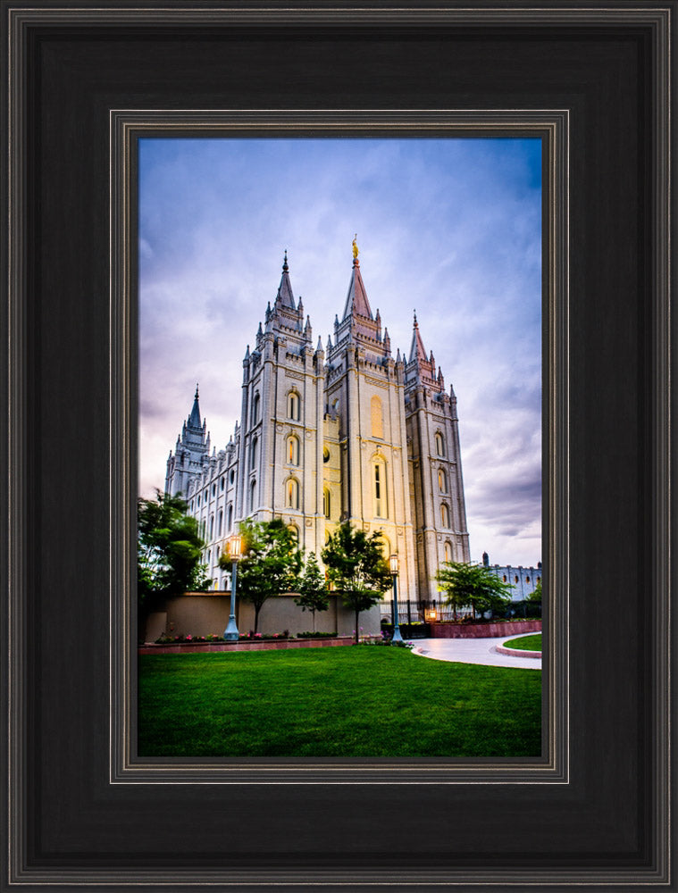 Salt Lake Temple - From the Corner by Scott Jarvie