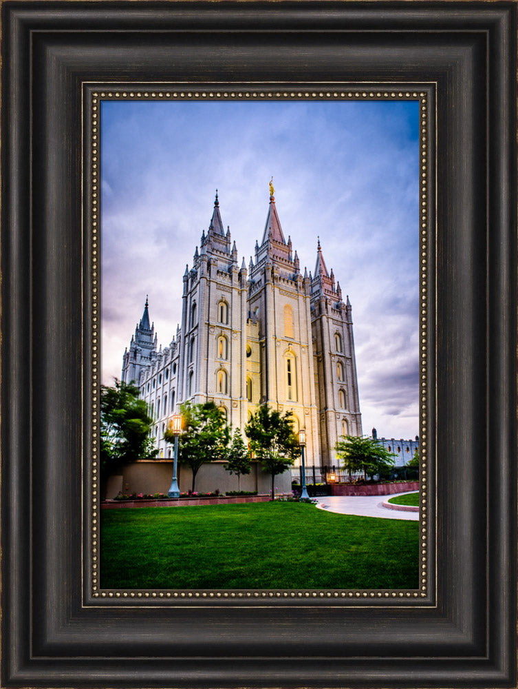 Salt Lake Temple - From the Corner by Scott Jarvie