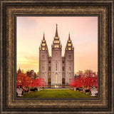 Salt Lake Temple - Christmas by Scott Jarvie