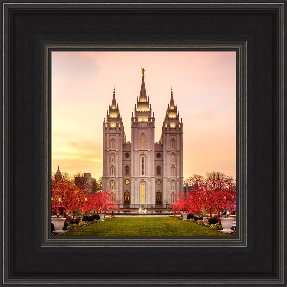 Salt Lake Temple - Christmas by Scott Jarvie