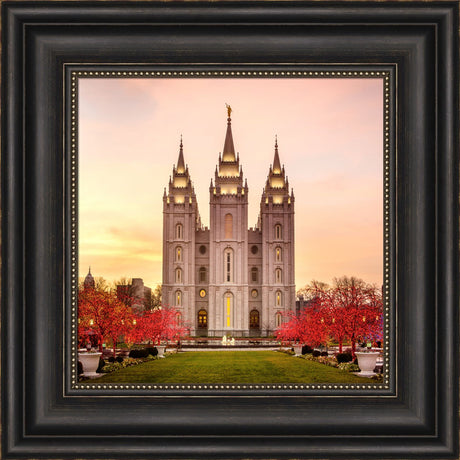 Salt Lake Temple - Christmas by Scott Jarvie