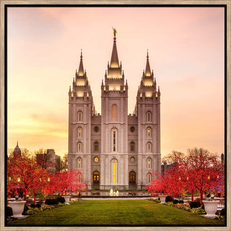 Salt Lake Temple - Christmas by Scott Jarvie