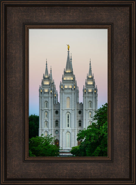 Salt Lake Temple - Morning by Scott Jarvie