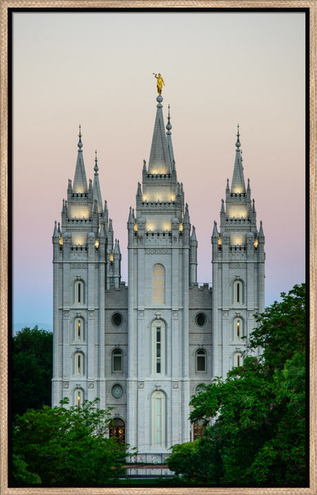 Salt Lake Temple - Morning by Scott Jarvie