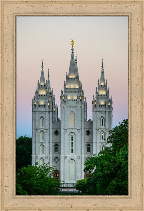 Salt Lake Temple - Morning by Scott Jarvie