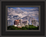 Salt Lake Temple - Downtown View by Scott Jarvie