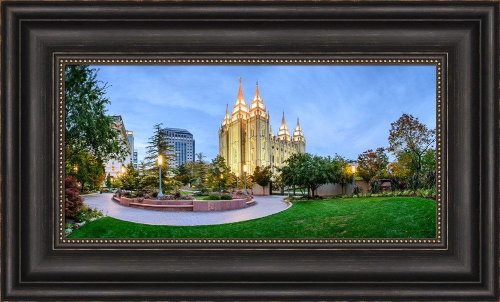 Salt Lake Temple - Summer Evening by Scott Jarvie