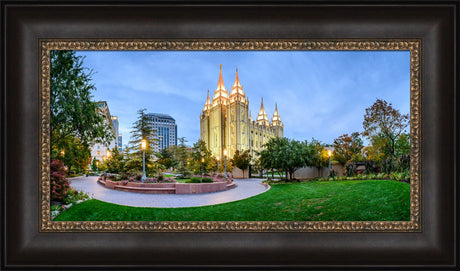 Salt Lake Temple - Summer Evening by Scott Jarvie