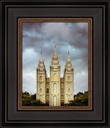 Salt Lake Temple - Storm Clouds by Scott Jarvie