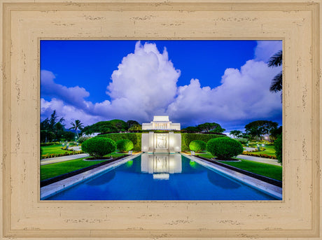 Laie Temple - Reflection by Scott Jarvie