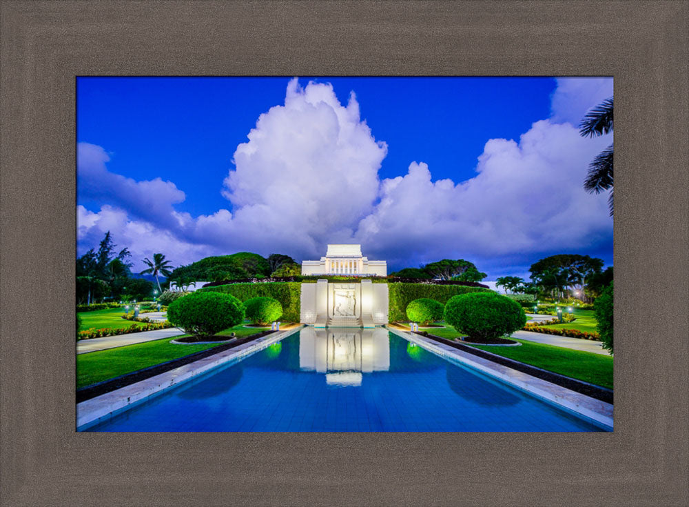 Laie Temple - Reflection by Scott Jarvie