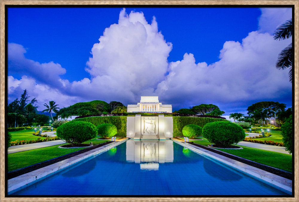 Laie Temple - Reflection by Scott Jarvie