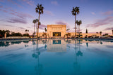 Mesa Temple - Sunset Reflection by Scott Jarvie