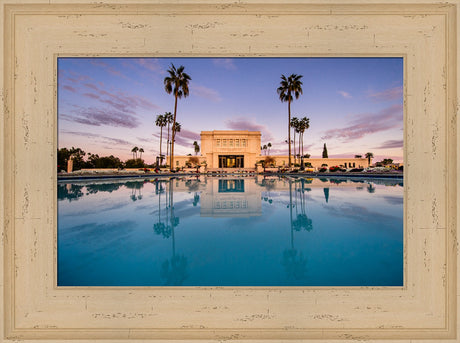 Mesa Temple - Sunset Reflection by Scott Jarvie