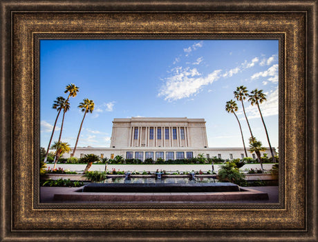 Mesa Temple - Garden Fountain by Scott Jarvie