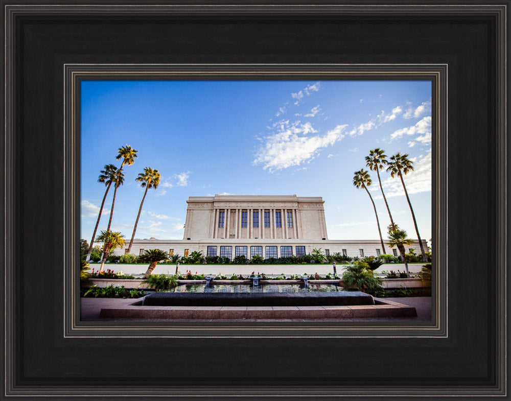 Mesa Temple - Garden Fountain by Scott Jarvie