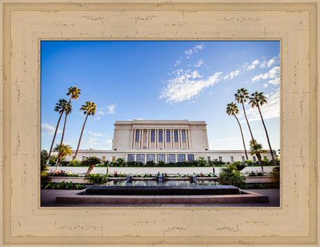 Mesa Temple - Garden Fountain by Scott Jarvie