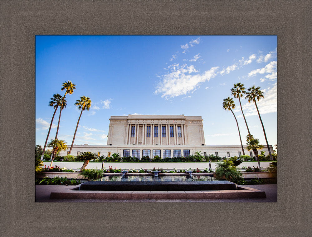 Mesa Temple - Garden Fountain by Scott Jarvie