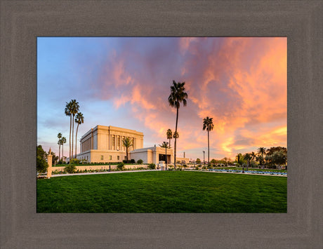 Mesa Temple - Sunset on Fire by Scott Jarvie