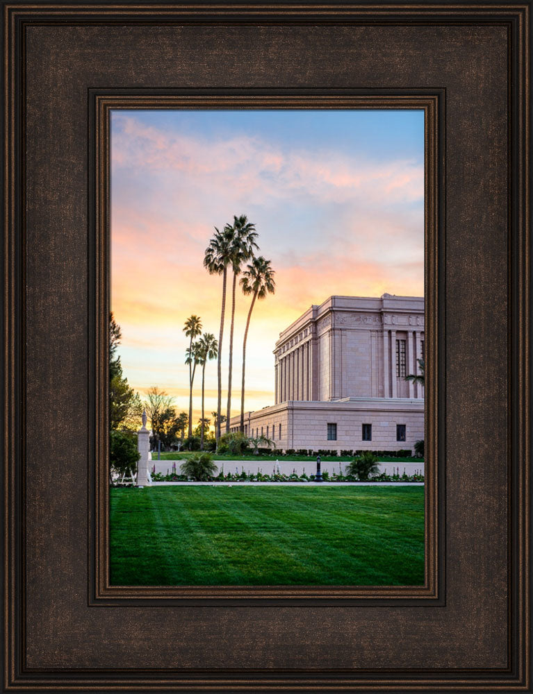 Mesa Temple - A Side of Sunrise by Scott Jarvie