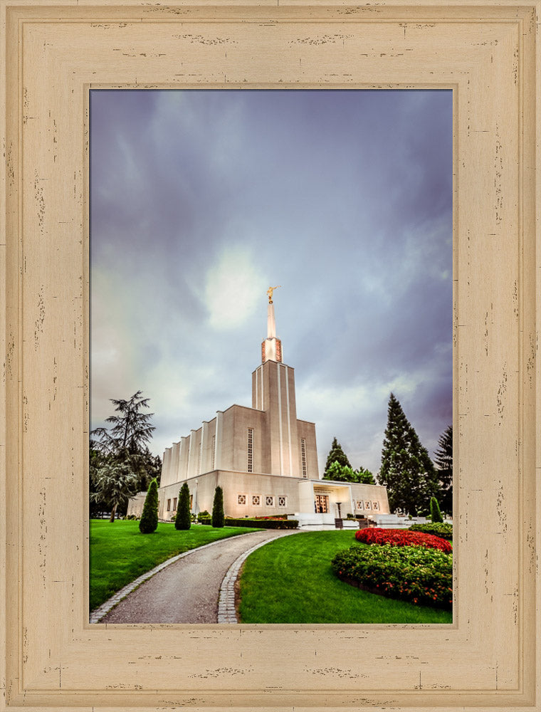 Bern Switzerland Temple - Walkway by Scott Jarvie