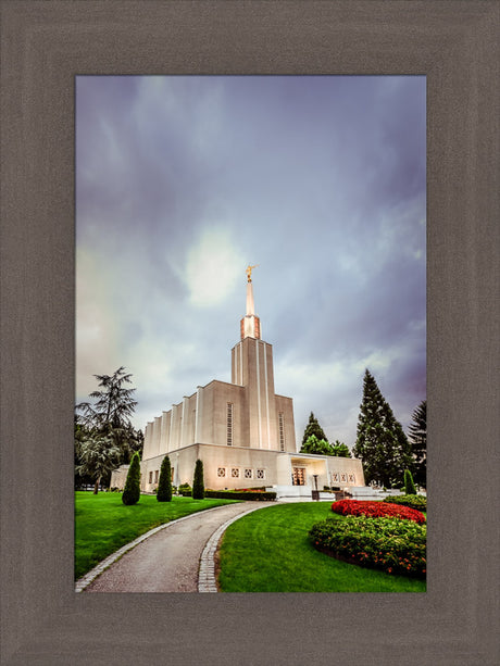 Bern Switzerland Temple - Walkway by Scott Jarvie