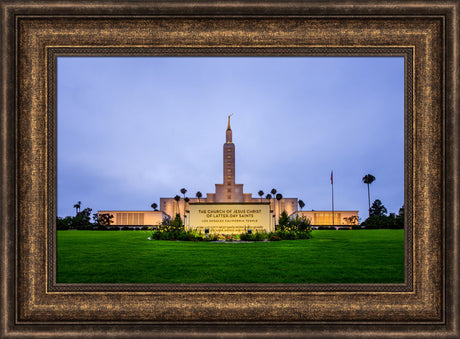 Los Angeles Temple - Sign by Scott Jarvie