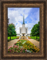 London Temple - Flower Entrance by Scott Jarvie