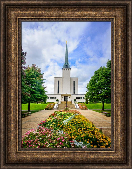 London Temple - Flower Entrance by Scott Jarvie