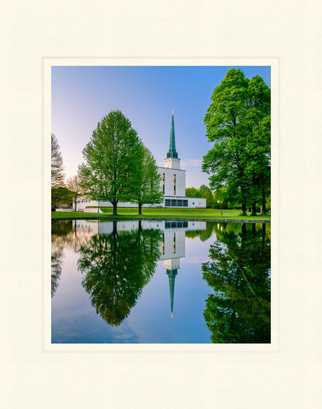 London England Temple - Reflect by Scott Jarvie