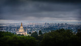 Oakland Temple - Blue by Scott Jarvie