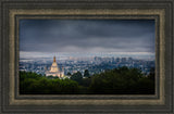 Oakland Temple - Blue by Scott Jarvie