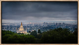 Oakland Temple - Blue by Scott Jarvie