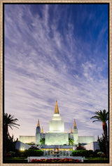 Oakland Temple - Vertical Twilight by Scott Jarvie