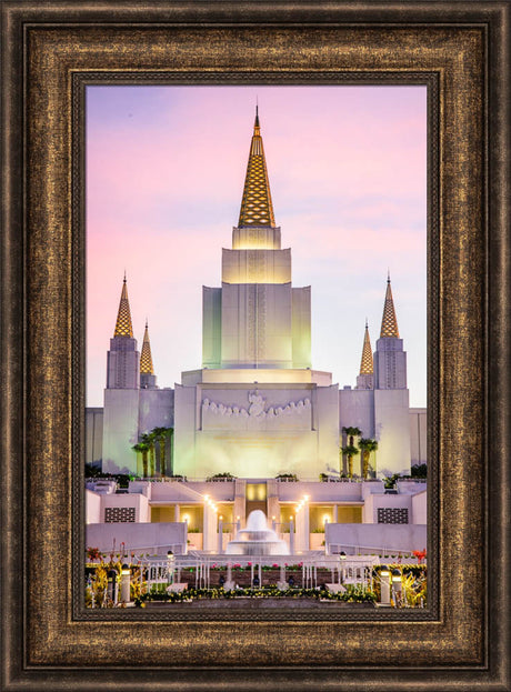 Oakland Temple - Christmas Lights by Scott Jarvie