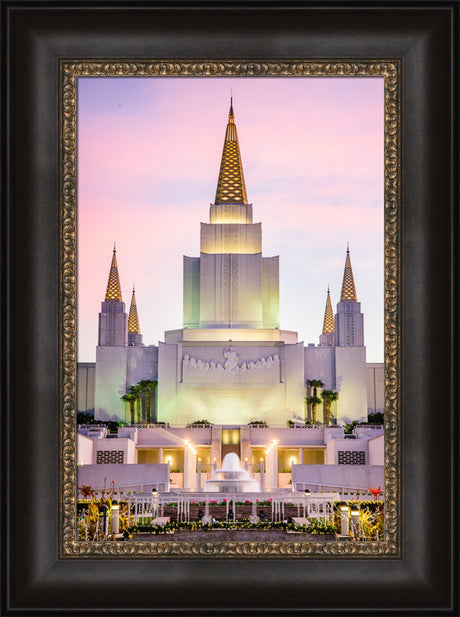 Oakland Temple - Christmas Lights by Scott Jarvie