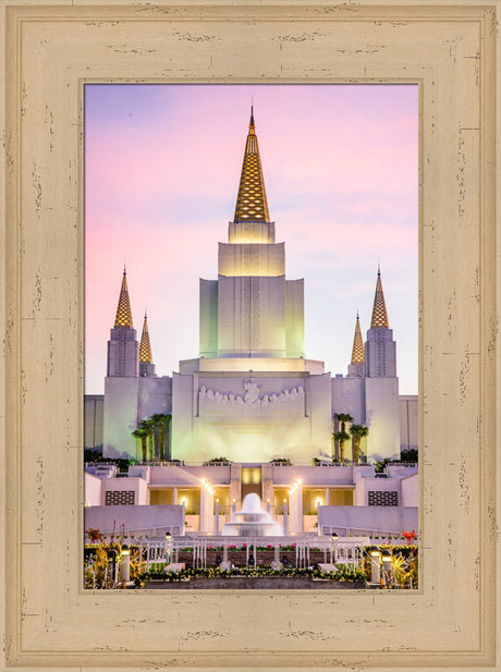 Oakland Temple - Christmas Lights by Scott Jarvie