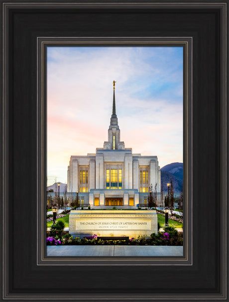 Ogden Temple - Sunrise by Scott Jarvie