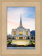 Ogden Temple - Sunrise by Scott Jarvie