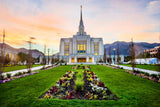 Ogden Temple - Garden Path by Scott Jarvie