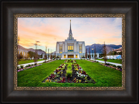 Ogden Temple - Garden Path by Scott Jarvie