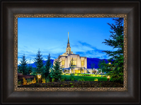 Ogden Temple - Twilight Through the Trees by Scott Jarvie